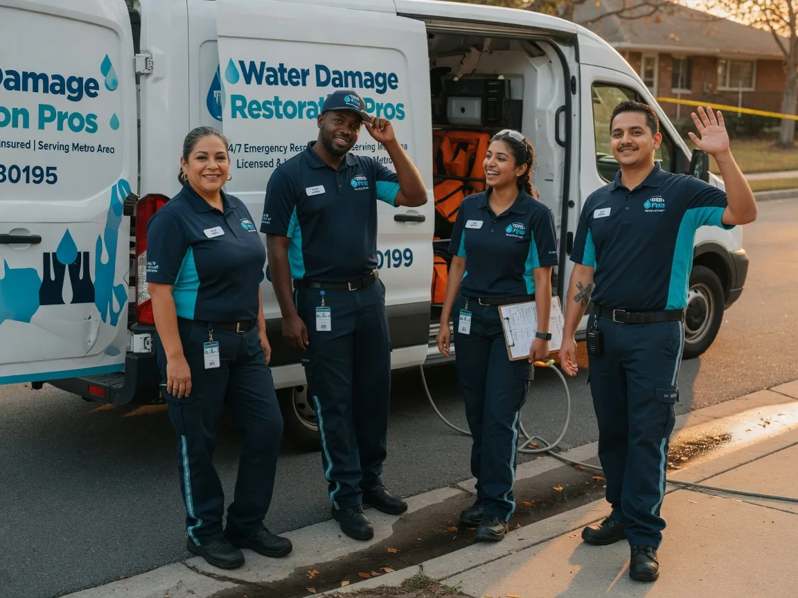 Water Damage Restoration company in Vendor, AR