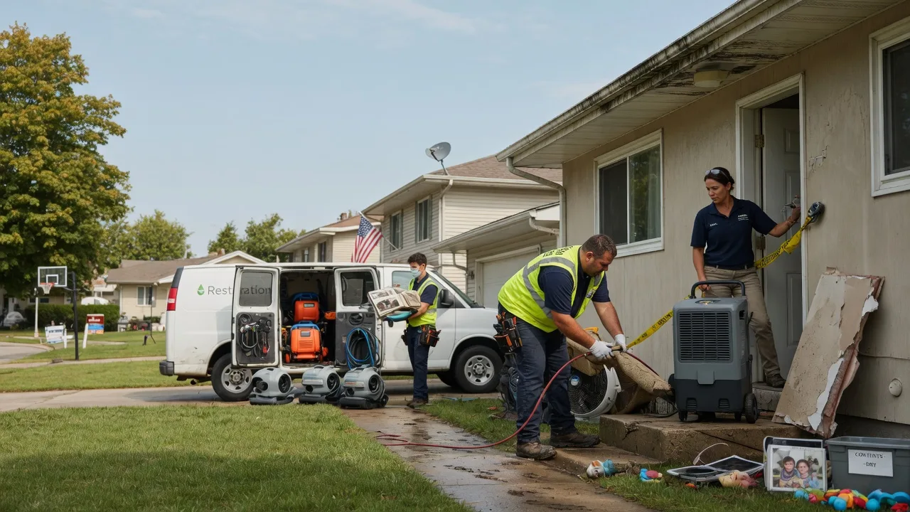 Water Damage Restoration in Vendor, AR near me